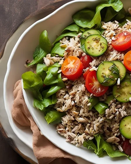 Recette salade de riz