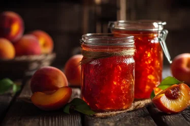 recette confiture de pêches façon de grand-mèr