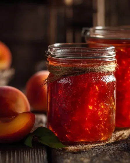 recette confiture de pêches façon de grand-mèr